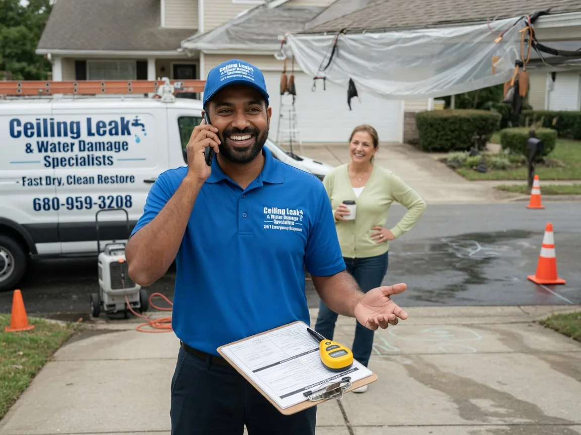 Ceiling Leak Cleanup Muskegon, MI FAQs